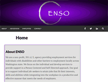 Tablet Screenshot of enso.ws